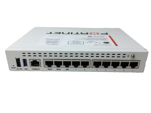 Fortinet Fortigate 60E Network Security Firewall Initialized FG-60E withAdapter - Picture 3 of 7