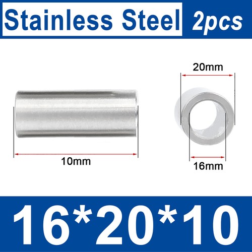 Edelstahl Unterlegscheibe Distanzstück Abstandslager Buchse M10 M12 14 M15 M16 17 18 M20 - Bild 163 von 262