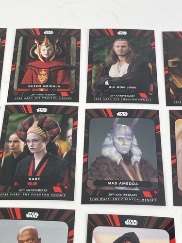 TOPPS ON DEMAND STAR WARS PHANTOM MENACE 20th ANN. 25 CARD Set 8/10 Jar-Jar - Picture 5 of 13