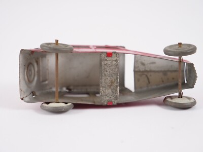 ANCIEN JOUET - RARE PENNY TOY - LANDAU POUPEE TOLE LITHOGRA