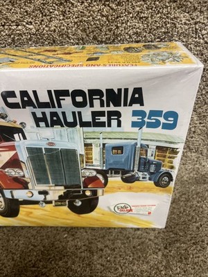 AMT Amt866 1/25 Peterbilt 359 California Hauler Conventional