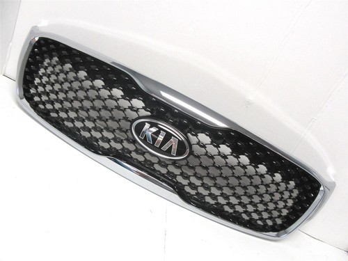 OEM 2016-2018 KIA Sorento EX Sport Chrome & Gloss Black Front Grille 86380-C6010 - 第 1/11 張圖片
