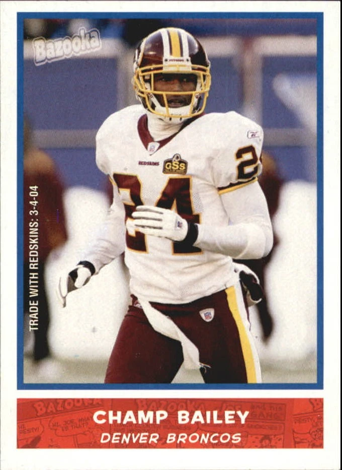 Champ Bailey trading card
