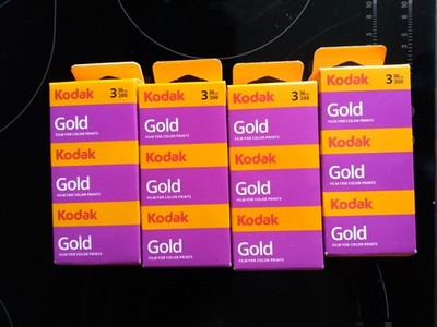 Kodak Gold 200 135-36 Fotografischer Film -ZWEI   3er Pack