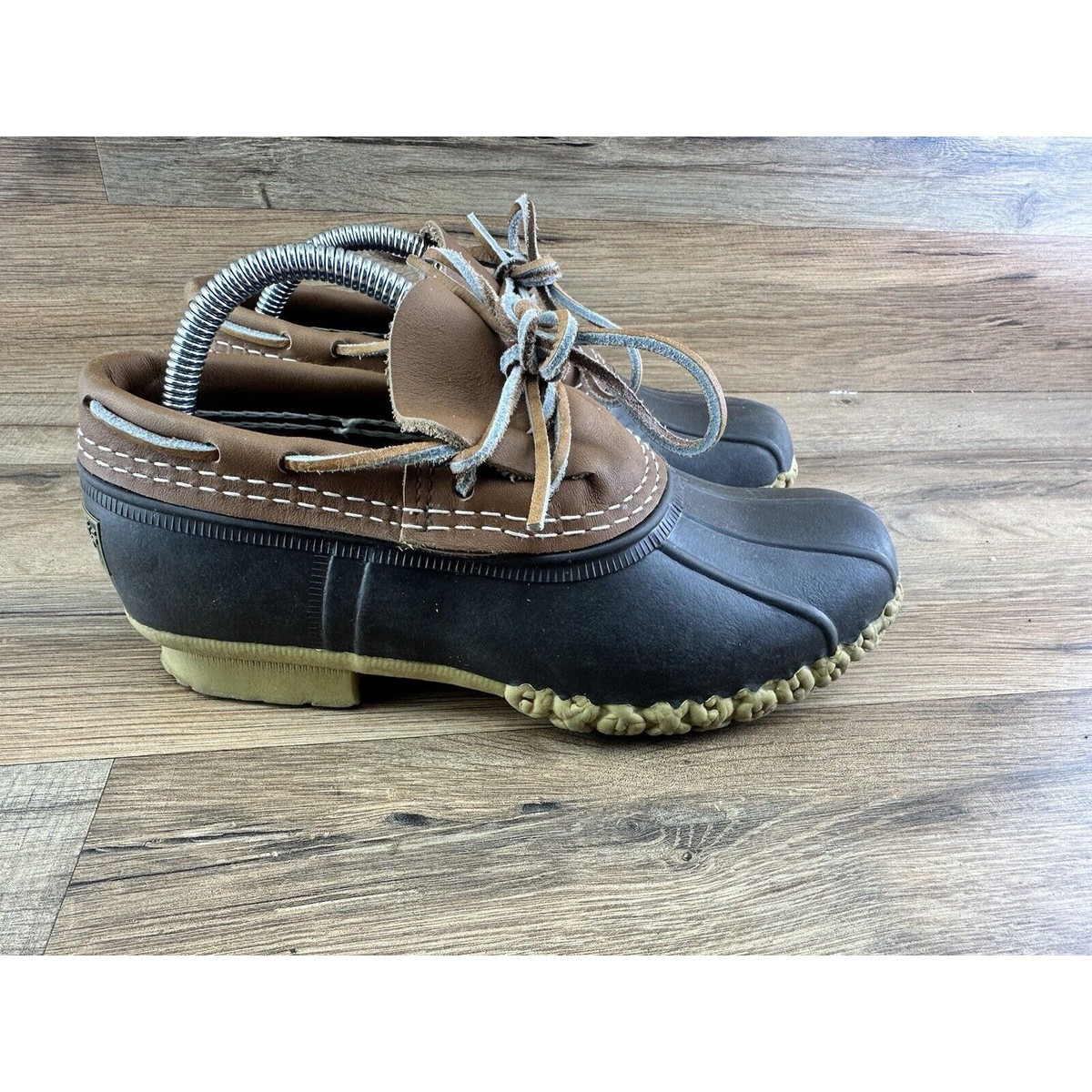 Bean Sz 6M Women's Bean Boots Low Cut Duck Shoes/ Brown