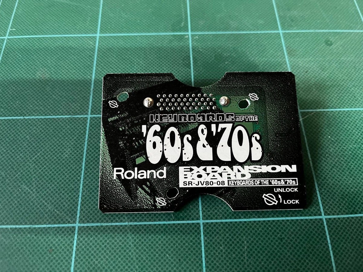 鍵盤楽器 SR-JV80-08 Keyboards of the '60s & '70s Roland SR-JV80-08 KEYBOARDS OF THE '60s & '70s Expansion Board