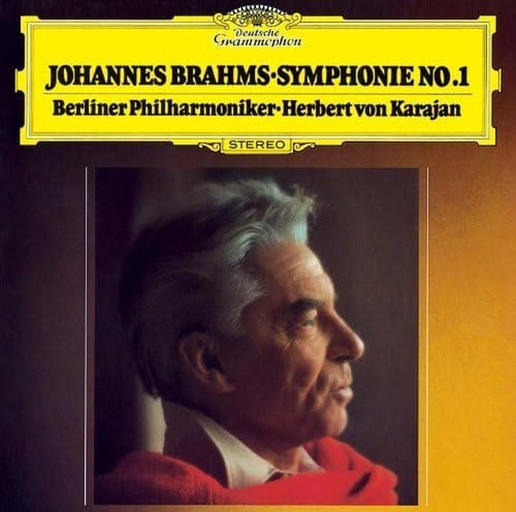 クラシック Brahms Program 1981 Vol. 1 CD CD Brahms: Symphony No.1 Japan Herbert von Karajan Music UCCG