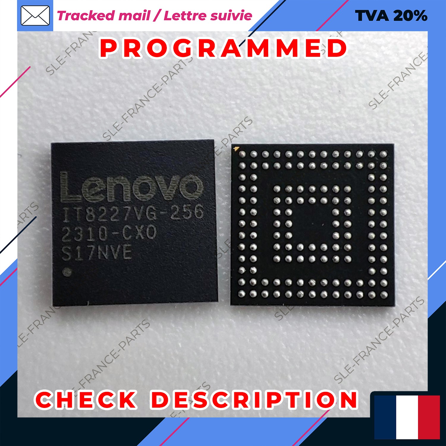 Solution panne démarrage PC puce IT8227VG-256 programmée ITE Super IO pour carte mère