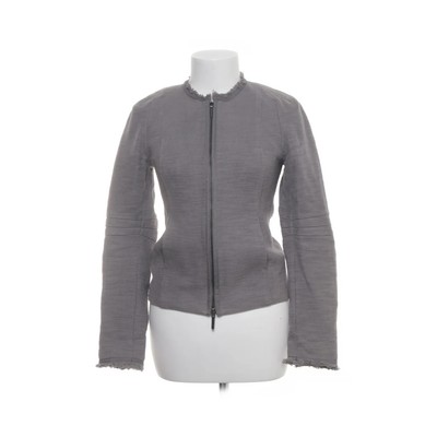 Puma, Jacke, Damen, Größe: S, Grau, Baumwolle/Polyester/Viskose, Fischgräte #Uqz