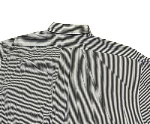 Ralph Lauren camicia elegante abbottonata uomo 2XL righe Blake Oxford blu e bianco - Foto 5 di 12