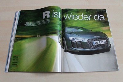Auto Motor Sport AMS 22/2015 Audi R8 V10 Plus Coupe mit 610PS im TEST auf 5 Seit