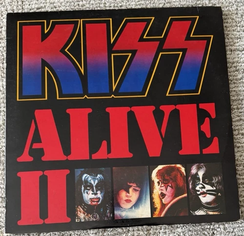 KISS - Alive II - Vinyl Double Album - 1977 Casablanca EX Condition