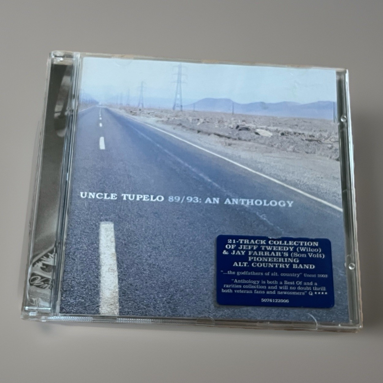 UNCLE TUPELO: 89/93 An Anthology - CD Compilation. Wilco Etc
