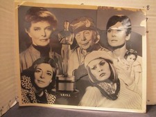 TV studio show promo photo 1968 Academy Awards BEST ACTRESS Dunaway Hepburn