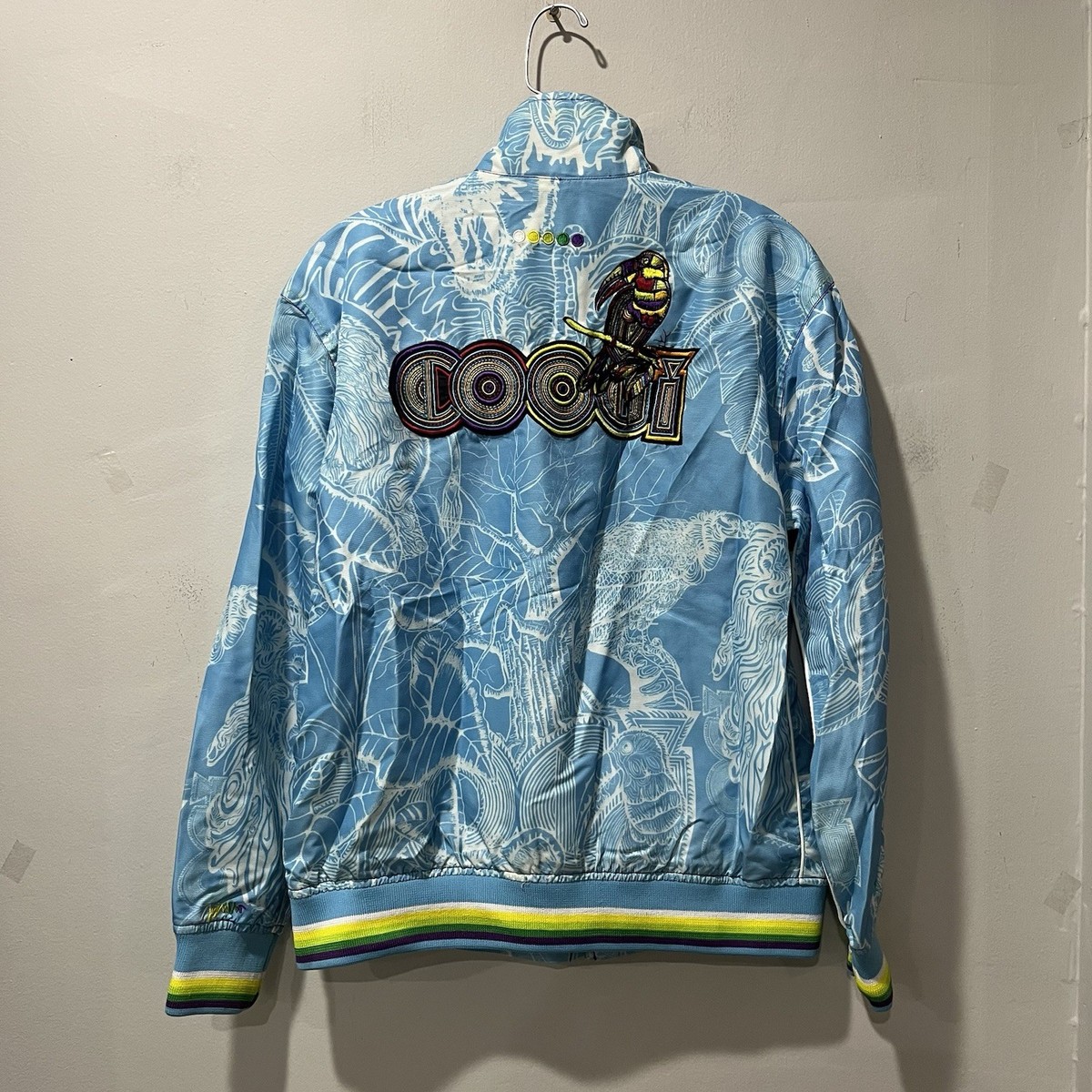 Coogi Track Jacket Full Zip Graphic Menswear Size Medium