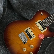 Solid Electric Guitar H-H Pickups Fingered Maple Ven Tobacco Sunburst Chrome HW