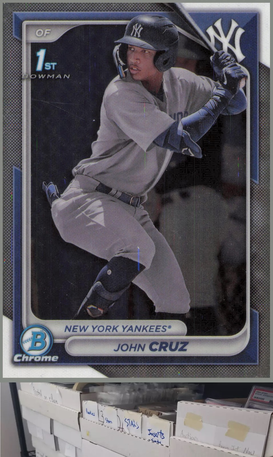 2024 Bowman #BCP-77 John Cruz Chrome Prospects - ML