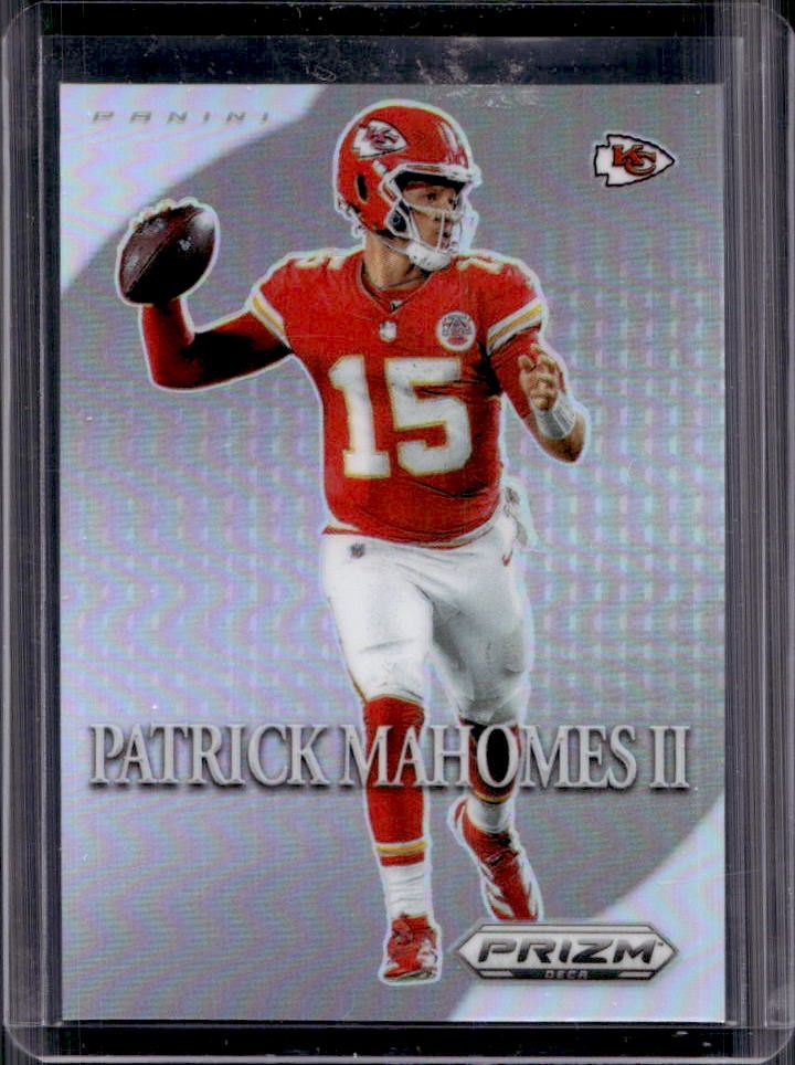 2024 Panini Prizm Deca Patrick Mahomes II Most Valuable Players Silver #2 Chiefs