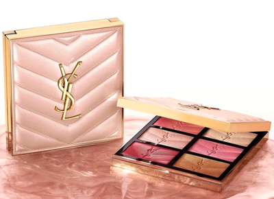 YSL Couture Face Palette Blush And Highlighter Golden Oasis Ltd 100% Authentic