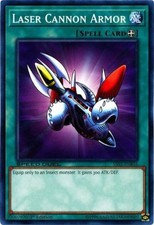 Laser Cannon Armor - SS03-ENB16 - Common - 1st Edition - Moderately Played