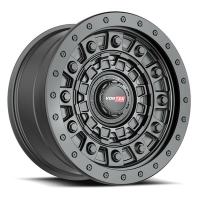 20'' Vortek Matte Black VRD-701 20x9.5 Wheel 8x6.5 8x170 For Ford Chevy GMC Ram