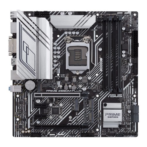 ASUS PRIME Z590M-PLUS Mainboard Intel Z590 LGA 1200 DDR4 mATX M.2 Core USB 3.2 - Bild 6 von 6