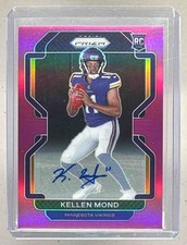 Kellen Mond 2021 Panini Prizm #351 Pink Auto RC Rookie