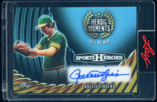2026 Leaf Sports Heroes Heroic Moments Rollie Fingers Auto Autograph 5/5 A'S