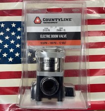 NEW💫CountyLine ELECTRIC SOLENOID BOOM VALVE, 10 gpm, 100 psi, 12 volt, 2 AMP