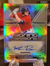 2021 Panini Prizm Draft Picks - Signing Sessions Kala'i Rosario Auto #SS-KR 