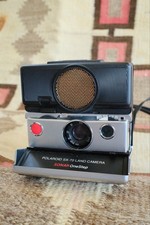 Polaroid SX-70 sonar AutoFocus Black Untested Amazing Conditions