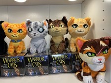 SERIES 2 Warrior Cats Complete Set Of 8 6" Mini Mystery Plush Cat 2026