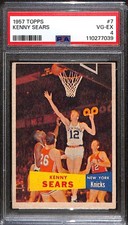 1957 Topps #7 Kenny Sears RC DP PSA 4 VGEX C103153