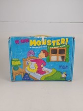 Go Away Monster! Game Gamewright Vintage 1997/2008 MISSING 1 PIECE/INSTRUCTIONS