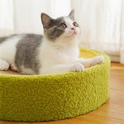 Cat Scratcher Bowl Scratch Pad - Lounge Bett Langlebig