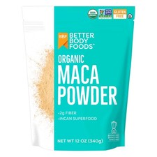 Organic Maca Powder, Superfood Powder, 12 oz