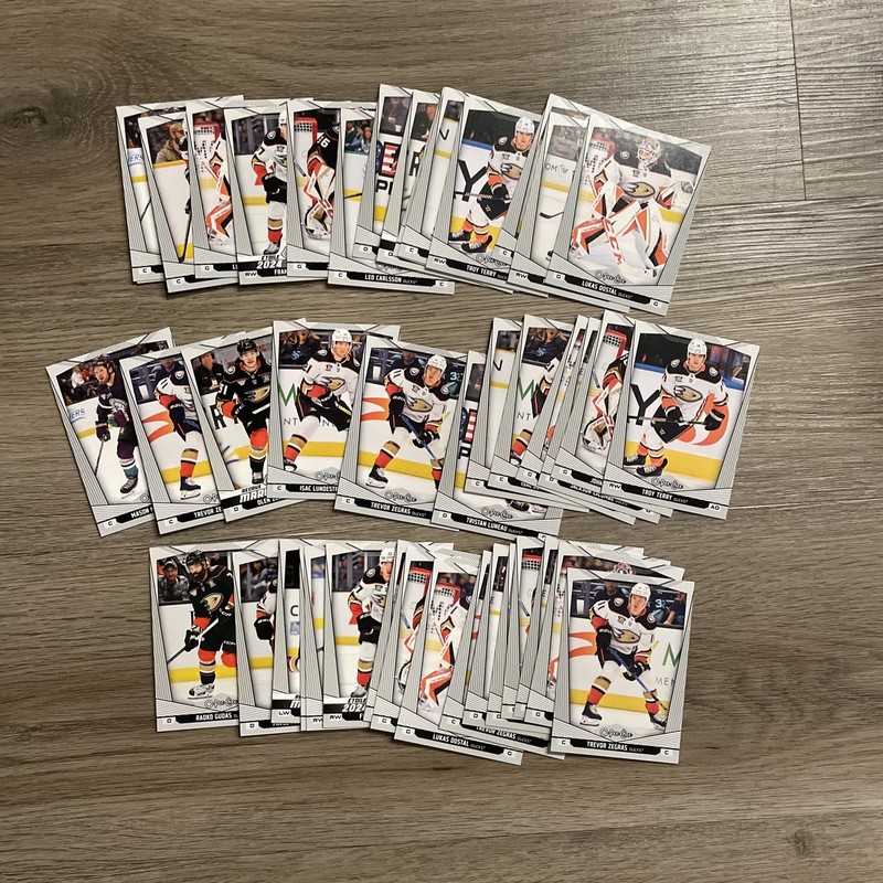 2024-25 O-Pee-Chee Anaheim Ducks Lot - 43 Cards