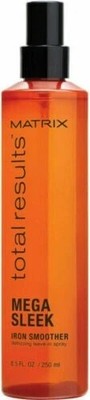 Matrix Mega Sleek Iron Smoother Leave In Spray 8.5 oz - No Cap