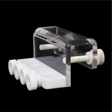 Acrylic Dosing Container Tube Fixture Holder Pump Soft Hose Reef Tank 1 PC