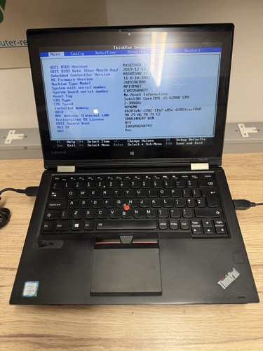JOB LOT 6 x Lenovo ThinkPad Yoga 260 Laptops 6th Gen i5 4GB RAM Inc Charger #L2 - Afbeelding 9 van 23