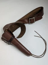 Hunter Leather Pistol Holster Belt Brown Size 48 Model 1100