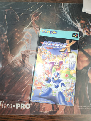 Super Famicom Rockman X CIB Complete Japan SFC game US Seller