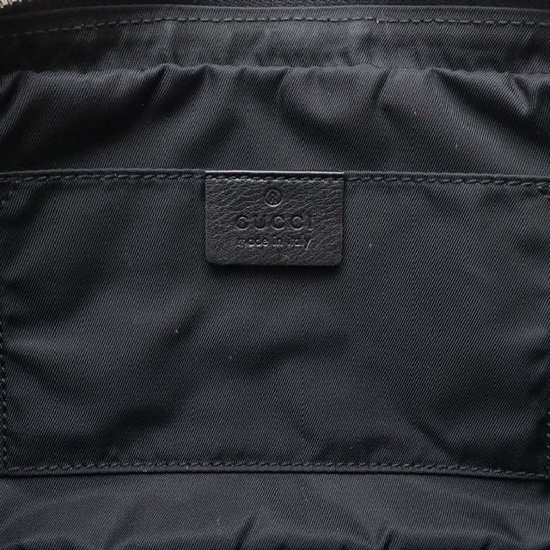 Gucci Guccisima Waist Bag Nylon Canvas Black Used AB Condition thumbnail 8