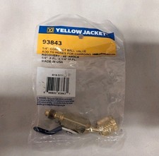 YELLOW JACKET 93843 1/4 Inch Ball Valve for sale online | eBay