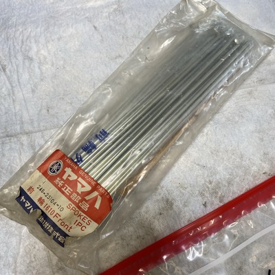 NOS Yamaha 72-73 AT2 MX DT  New Complete Front Spoke Kit 248-25104-10-00 BIN U
