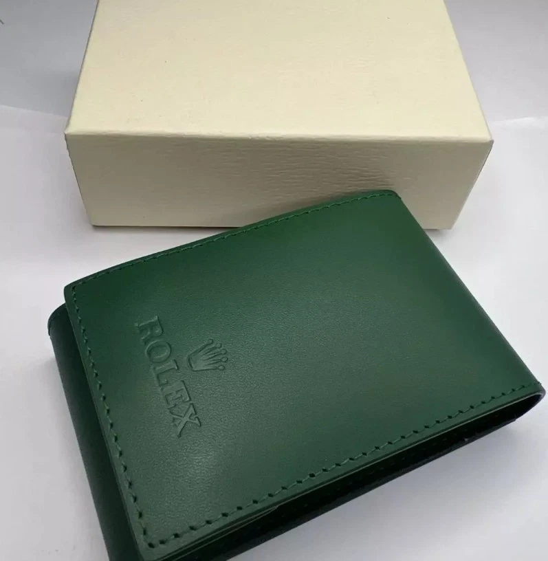 Auténtico estuche Rolex de cuero bolsa de viaje centro de servicio versión premium Foto 2 de 4