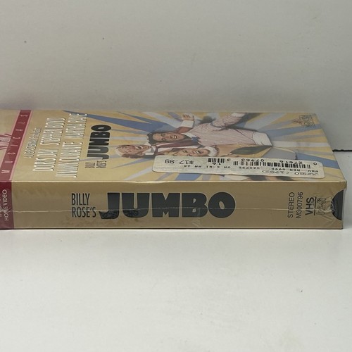 Billy Roses Jumbo VHS Videokassette Film Doris Day Jimmy Durante Siegel oben offen - Bild 6 von 9