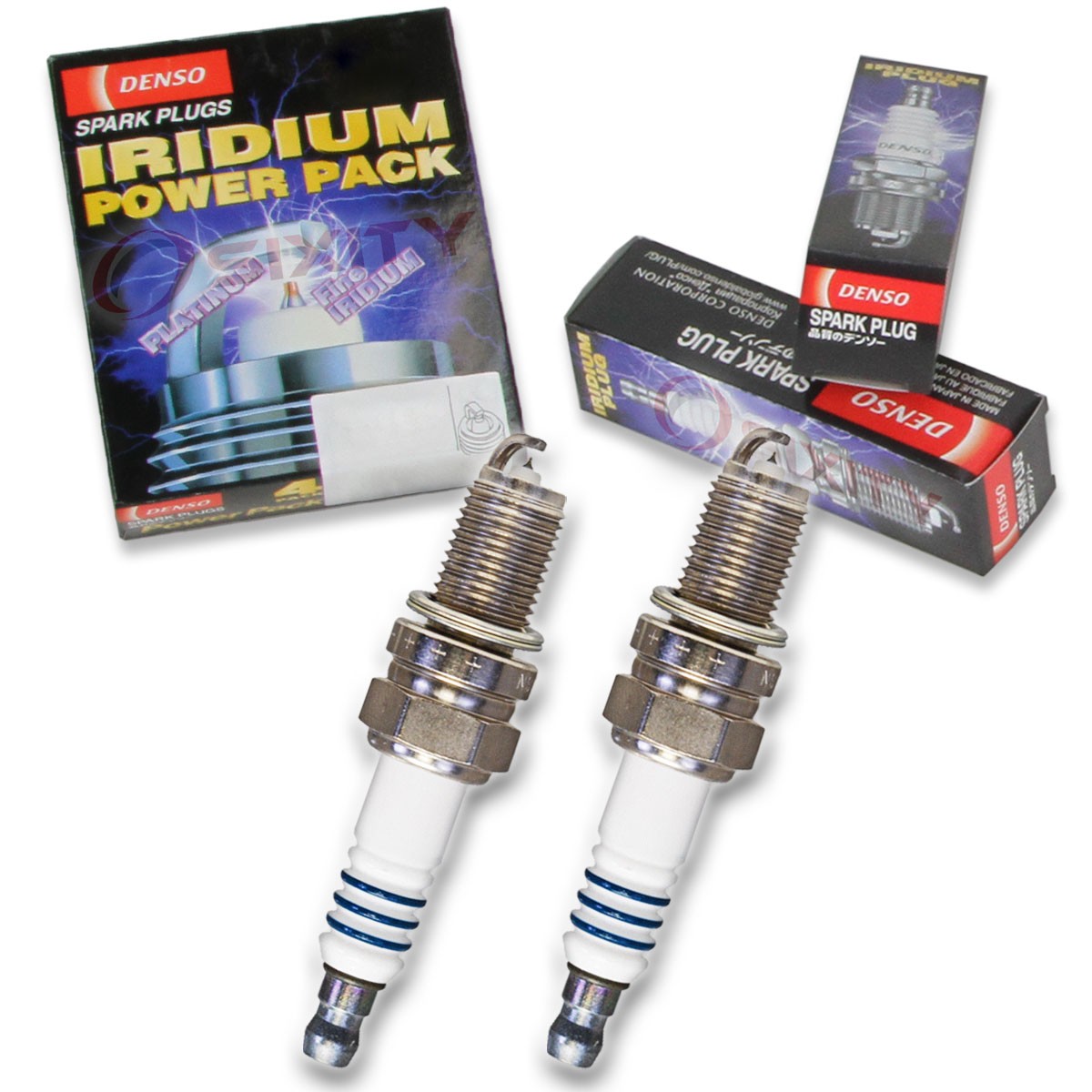 2 pc Denso Iridium Power Spark Plug for Harley Davidson FLHTK Electra Glide dx