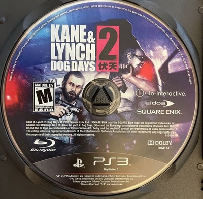Kane & Lynch 2: Dog Days (Sony PlayStation 3, 2010) Tested