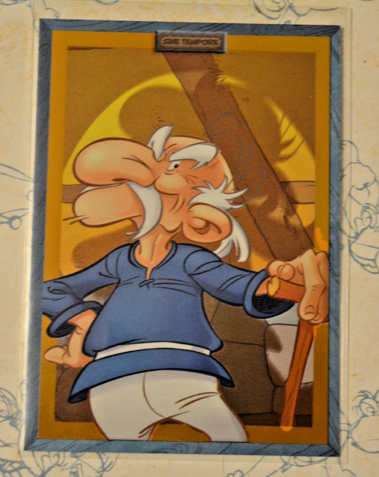 Panini Asterix Sine Tempore 2025 TC - Persona Card Methusalix Gold Foil #9 /350